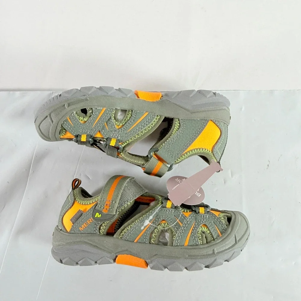 Merrell Hydro Olive Kids Water Sandals Size 10 M New MK264439